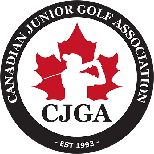 Est 1993. CJGA. Golf Competition logo.